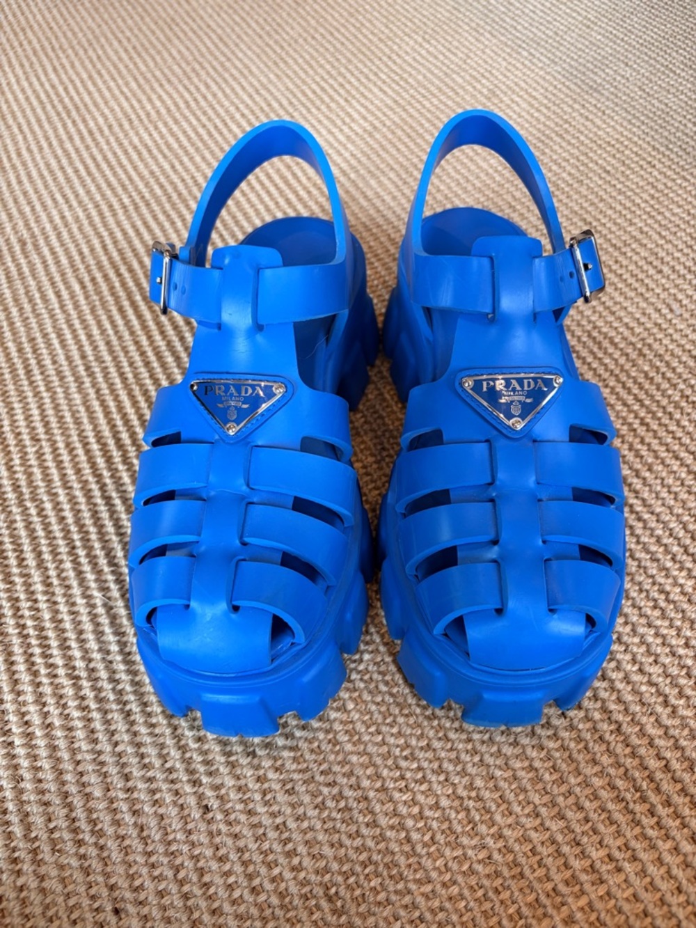 Prada Authentic Monolith sandals